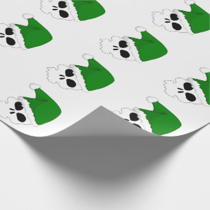 Presente Papel de enrolamento de papais noeis