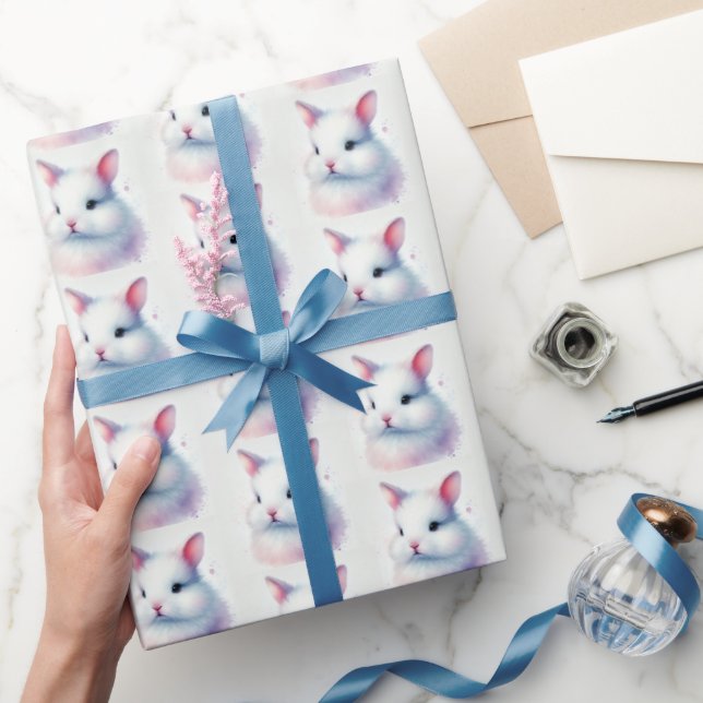Presente Papel de enrolamento de Páscoas de coelhos de colo (Presentear)