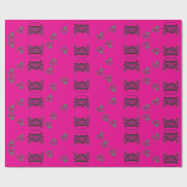 Presente Papel de enrolamento de patos (Aberto)