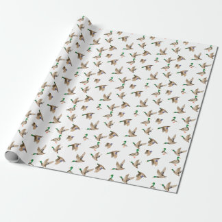 Presente Papel de enrolamento de patos-reais