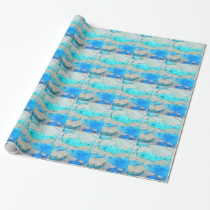 Presente Papel de enrolamento de peixes
