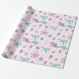 Presente Papel de enrolamento de Sereia