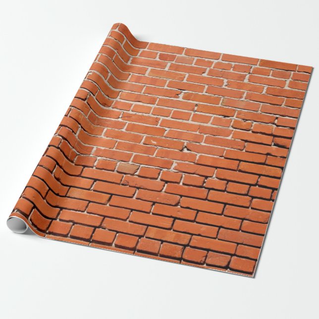 Presente Papel de enrolamento de tijolos (Desenrolado)