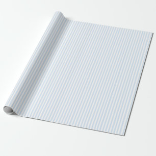 Presente Papel de enrolamento de tiras azuis claras