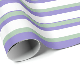 Presente Papel de enrolamento de tiras de Pastel multicolor