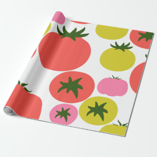 Presente Papel de enrolamento de tomate em forma de cuta
