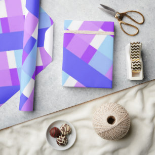 Presente Papel de enrolamento de Xadrezes de Buffalo Russo 