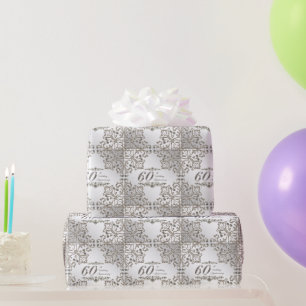 Presente Papel de enrolamento do aniversário do Diamond Gl