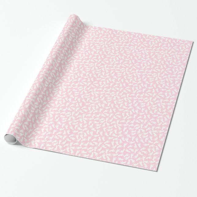 Presente Papel de enrolamento do Chá de fraldas de Impressõ (Desenrolado)