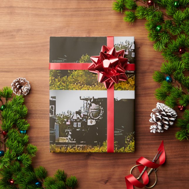 Presente Papel de enrolamento do comboio nº 4014 (Presente de Natal)