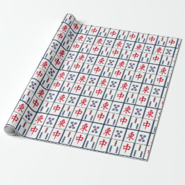 Presente Papel de enrolamento do Design dos Azulejos do Mah