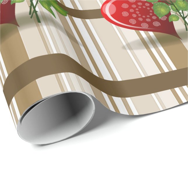 Presente Papel de enrolamento do dia de as mães (Ponta do rolo)