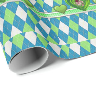 Presente Papel de enrolamento do dia de as mães