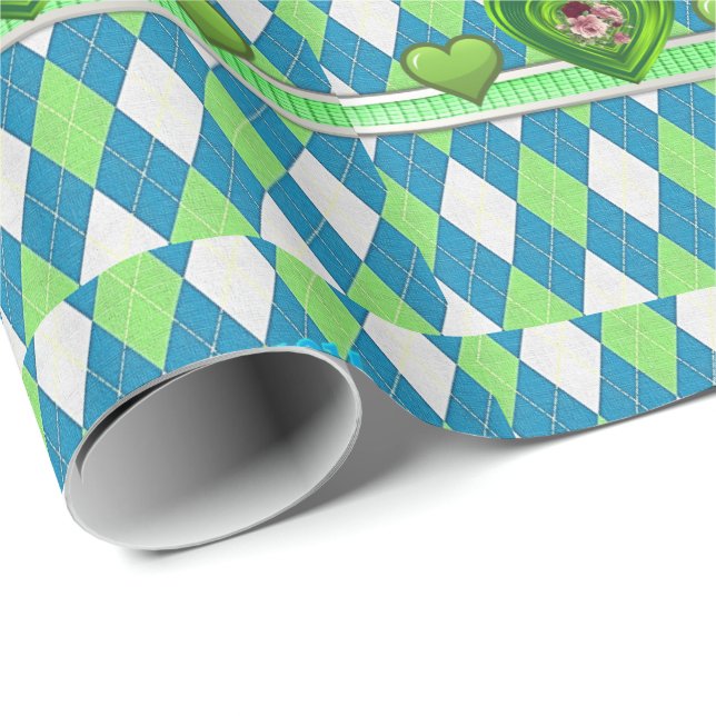 Presente Papel de enrolamento do dia de as mães (Ponta do rolo)