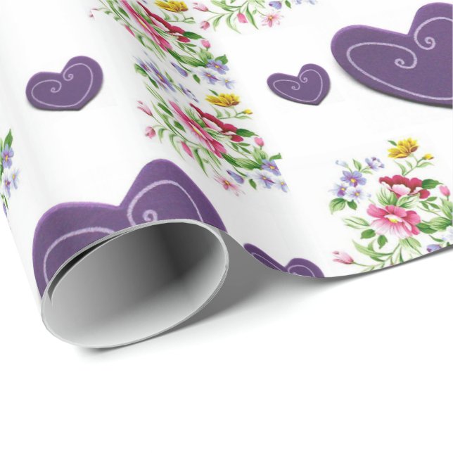 Presente Papel de enrolamento do dia de as mães (Ponta do rolo)