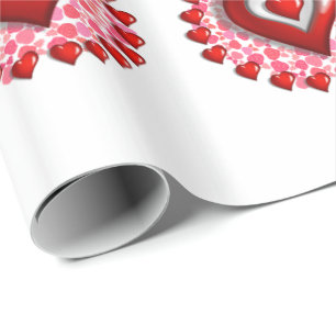 Presente Papel de enrolamento do dia de as mães