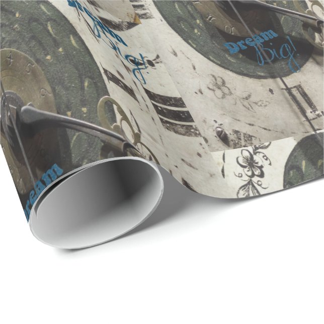 Presente Papel de enrolamento do dia de os pais (Ponta do rolo)