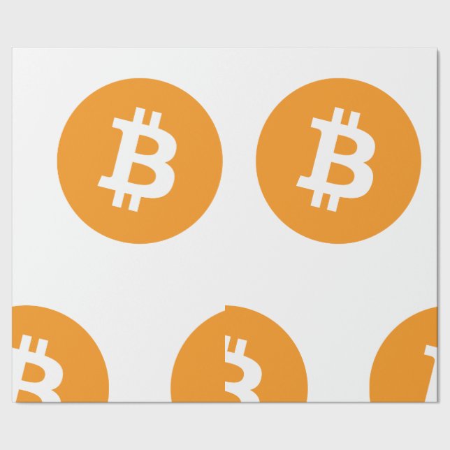 Presente Papel de enrolamento do tema Bitmoney (Barra)