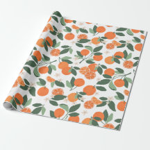 Papel de enrolamento Elegante de citrinos de laran