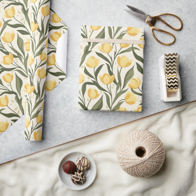 Presente Papel de enrolamento Elegante de Impressão de Tuli (Artesanato)