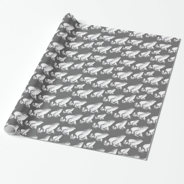 Presente Papel de enrolamento em branco de Sapo de papel (Desenrolado)