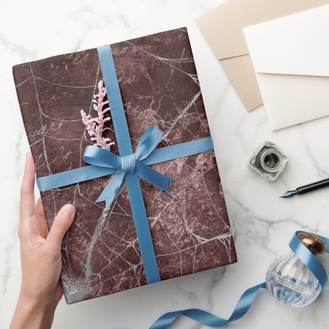 Presente Papel de enrolamento em dificuldades na Web de pra (Presentear)