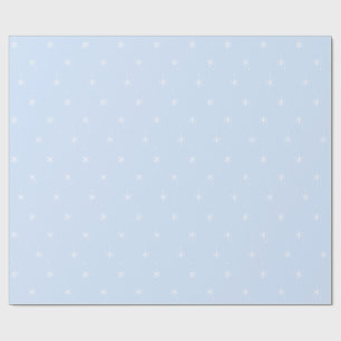 Presente Papel de enrolamento em flocos de neve