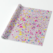 Papel de enrolamento em roxo de Confetti