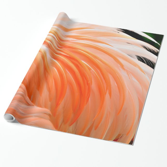 Presente Papel de enrolamento Flamingo 1 (Desenrolado)