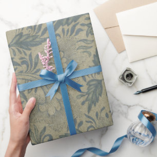Presente Papel de enrolamento floral elegante