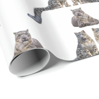 Presente Papel de enrolamento francês do Leopardo-da-neve (