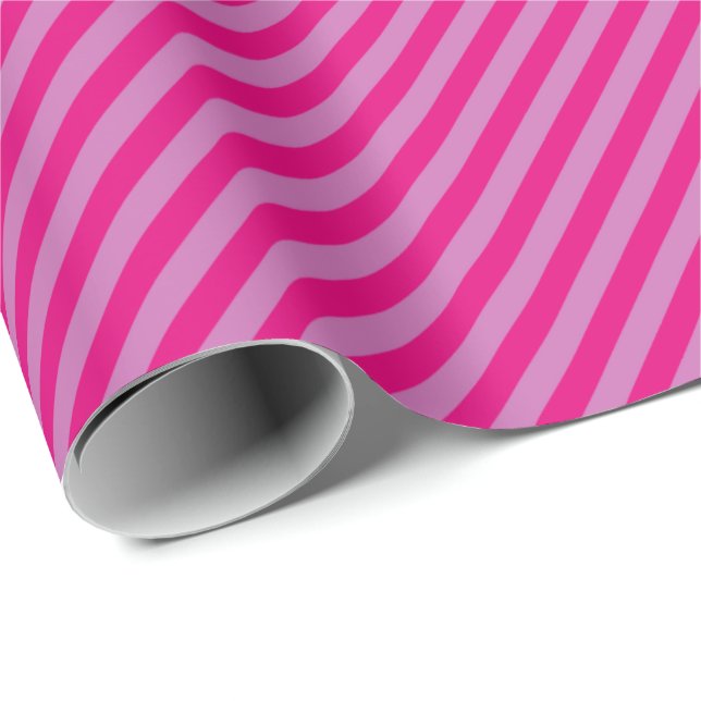Presente Papel de enrolamento HAMbWG - duas tiras rosa de t (Ponta do rolo)
