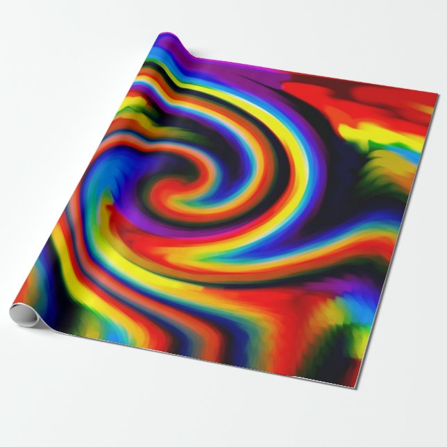 Presente Papel de enrolamento luminoso (Desenrolado)