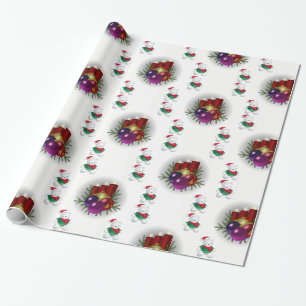 Presente Papel de enrolamento Natal