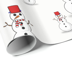 Presente Papel de enrolamento Natal