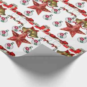 Presente Papel de enrolamento Natal