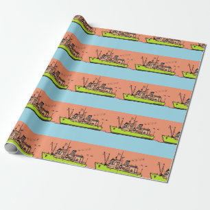Presente Papel de enrolamento, náutico