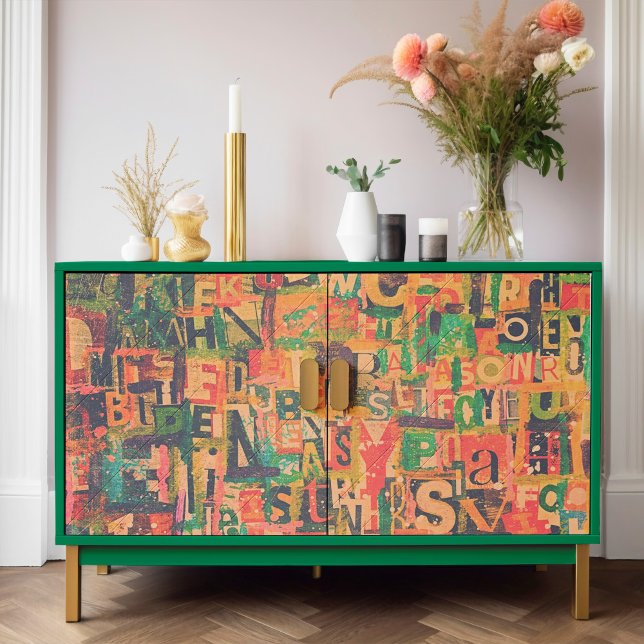 Presente Papel de enrolamento ou de dissociação da arte de  (This is a mockup, your design may appear larger/smaller depending on the size of the decoupage piece)