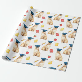 Presente Papel de enrolamento para gatos de graduação, pequ