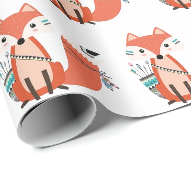 Presente Papel de enrolamento - Pequeno Corajoso (Ponta do rolo)