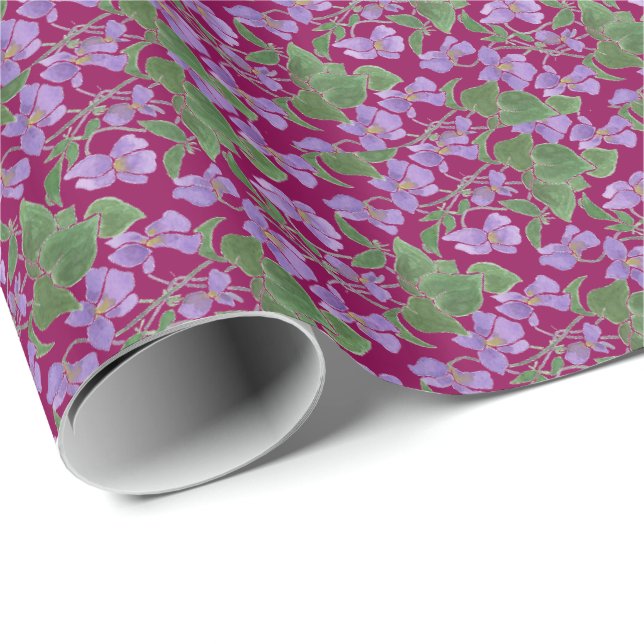 Presente Papel de enrolamento personalizado bonito para vio (Ponta do rolo)