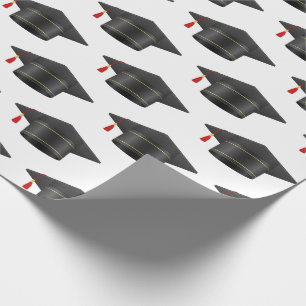 Presente Papel de enrolamento preto do boné de formatura