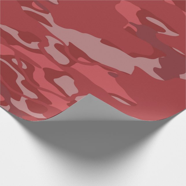 Presente Papel de enrolamento Red Camo (Ponta)