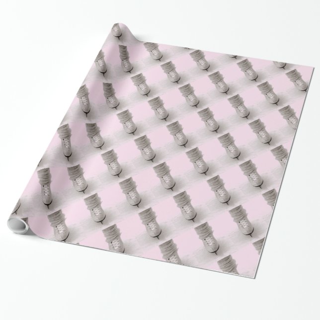 Presente Papel de enrolamento 'Skating' (Desenrolado)