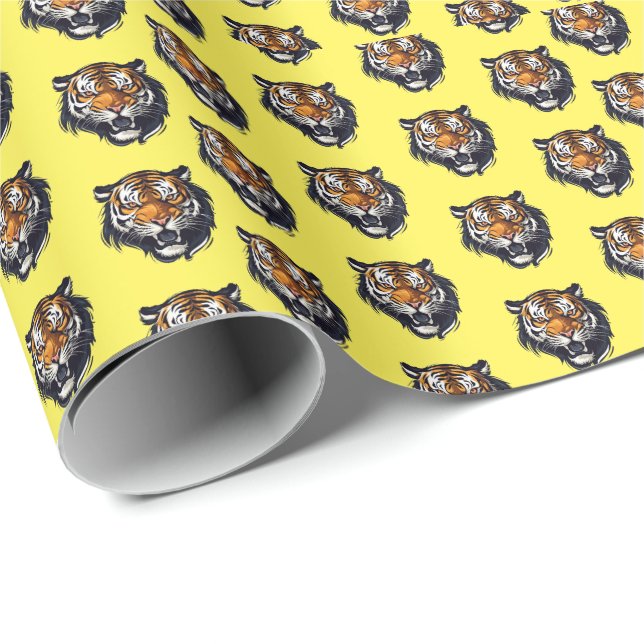 Presente Papel de enrolamento Tiger (Ponta do rolo)