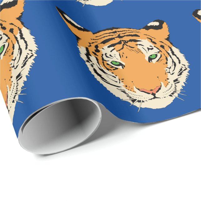Presente Papel de enrolamento Tiger (Ponta do rolo)