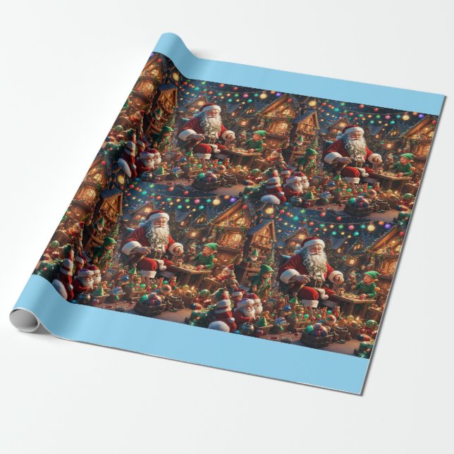 Presente Papel de enrolamento Wonderland Matte para papais  (Desenrolado)