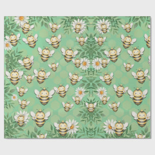 Presente Papel de enrolar das abelhas do pequeno Buzz