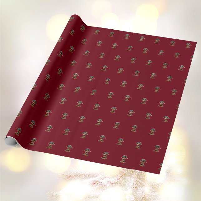 Presente Papel de enrolar Doll Baby Christmas Elf (Criador carregado)