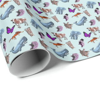 Presente Papel de envolvimento animal Tardigrade do